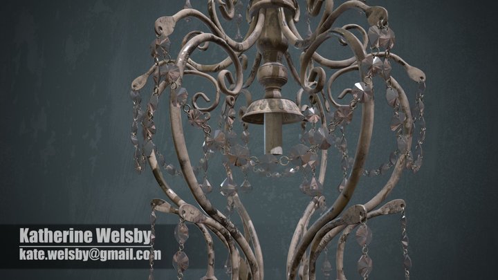 Chandelier: Forgotten Dreams 3D Model