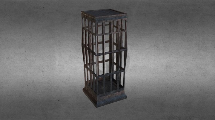 Dungeon Cage 3D Model