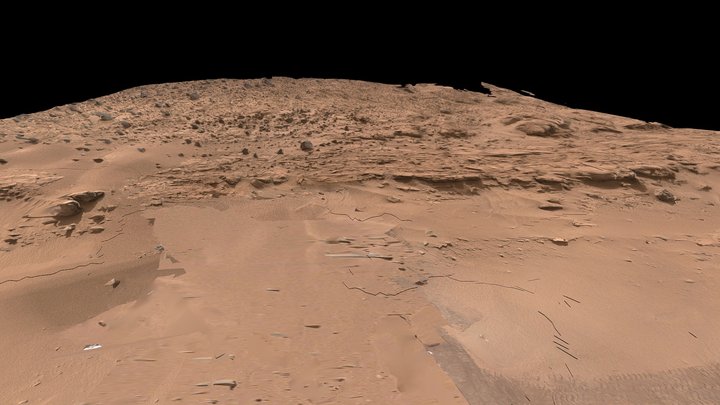 Kimberley outcrop (Mars) 3D Model