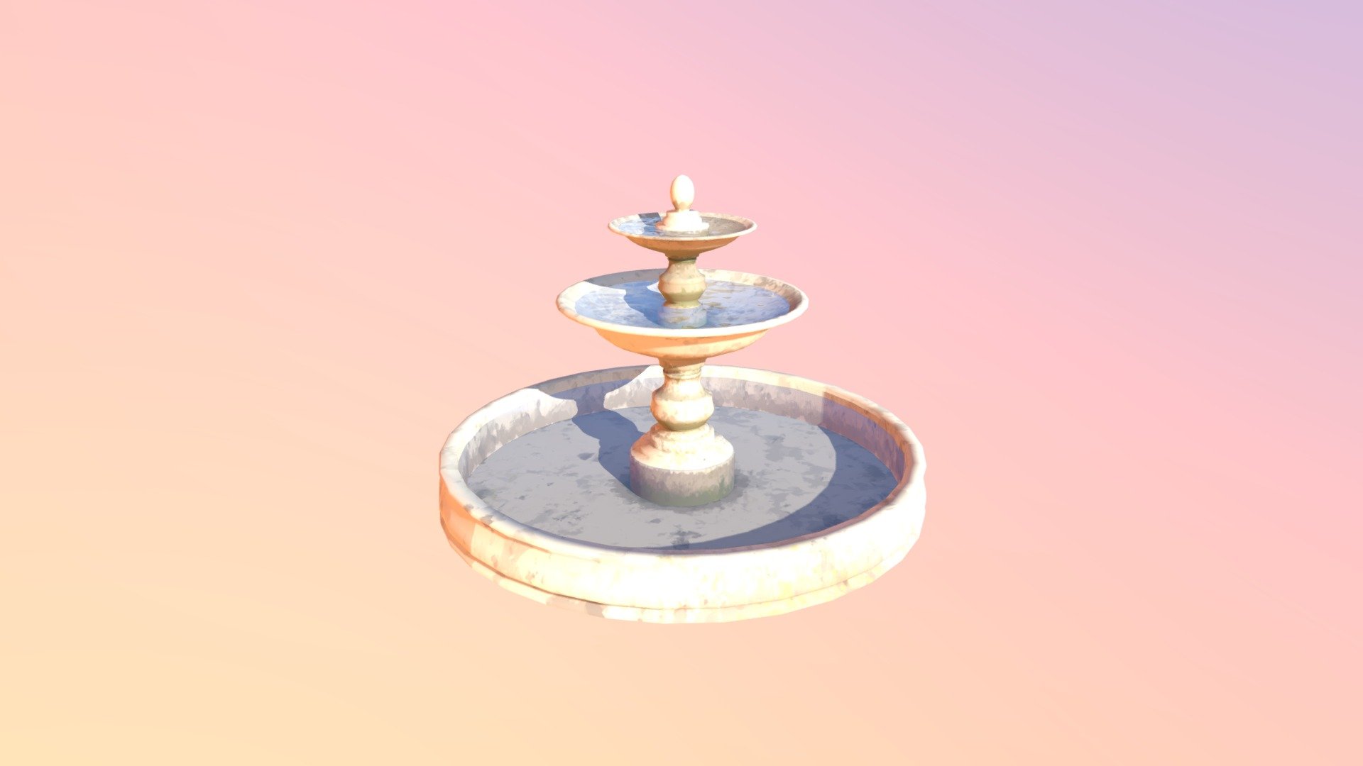 Fountain 01 Textured