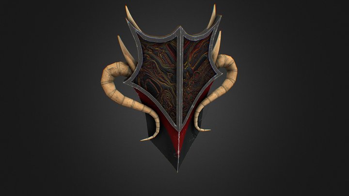 Dragon Shield 3D Model