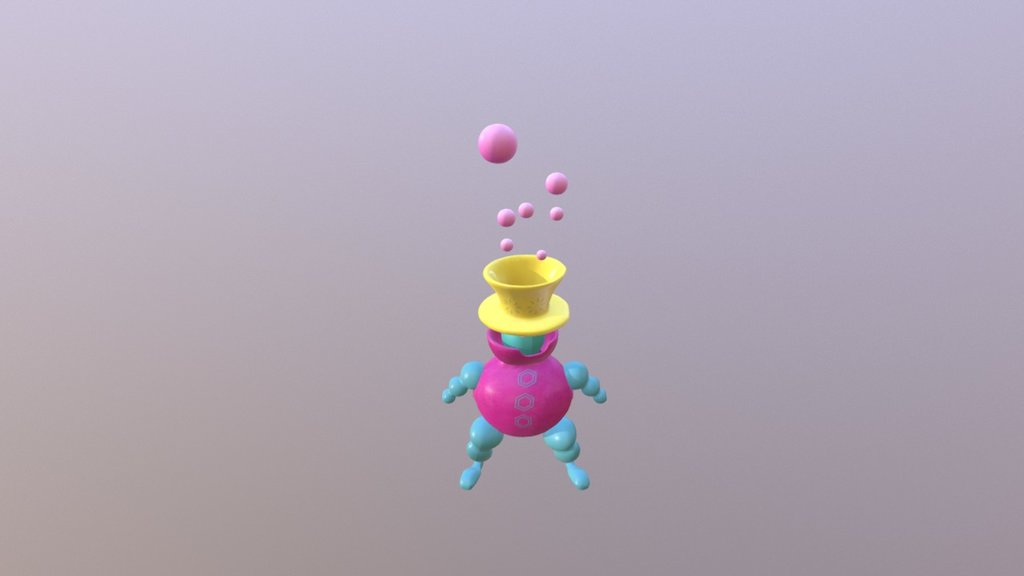 Bubbleman Idle - 3D model by lilyhodges77 [34df44f] - Sketchfab