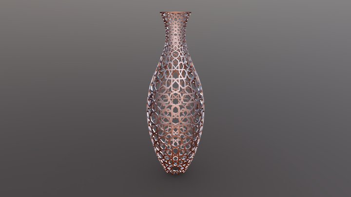 Vase V5 3D Model