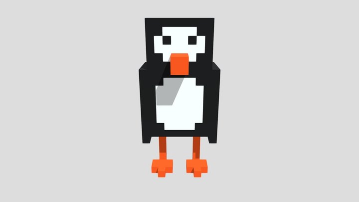 pinguin 3D Model