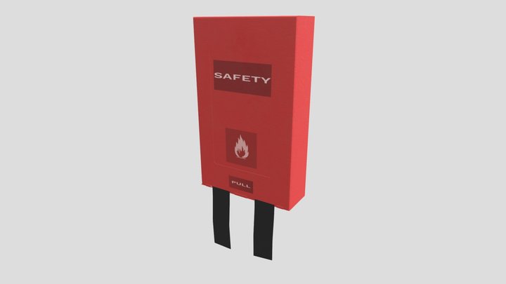 Fire Blanket 3D Model