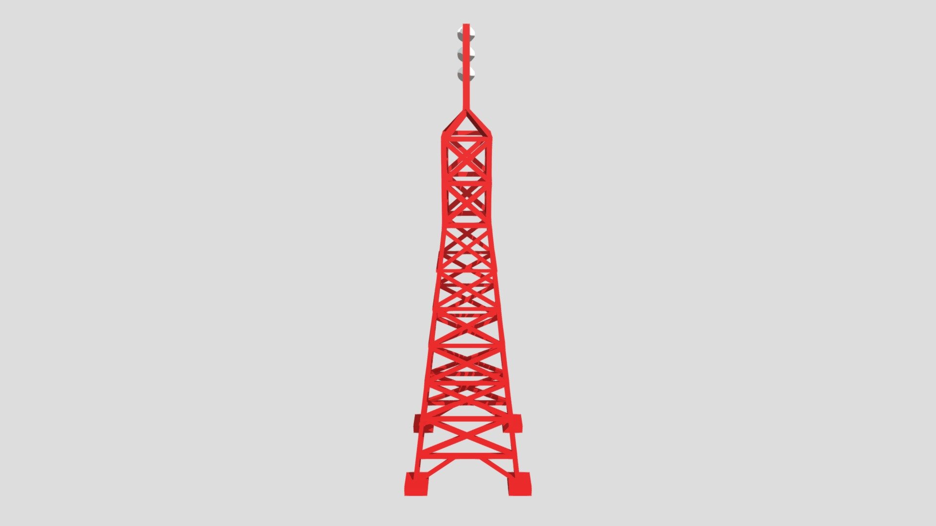 Radio tower from Poly by Google