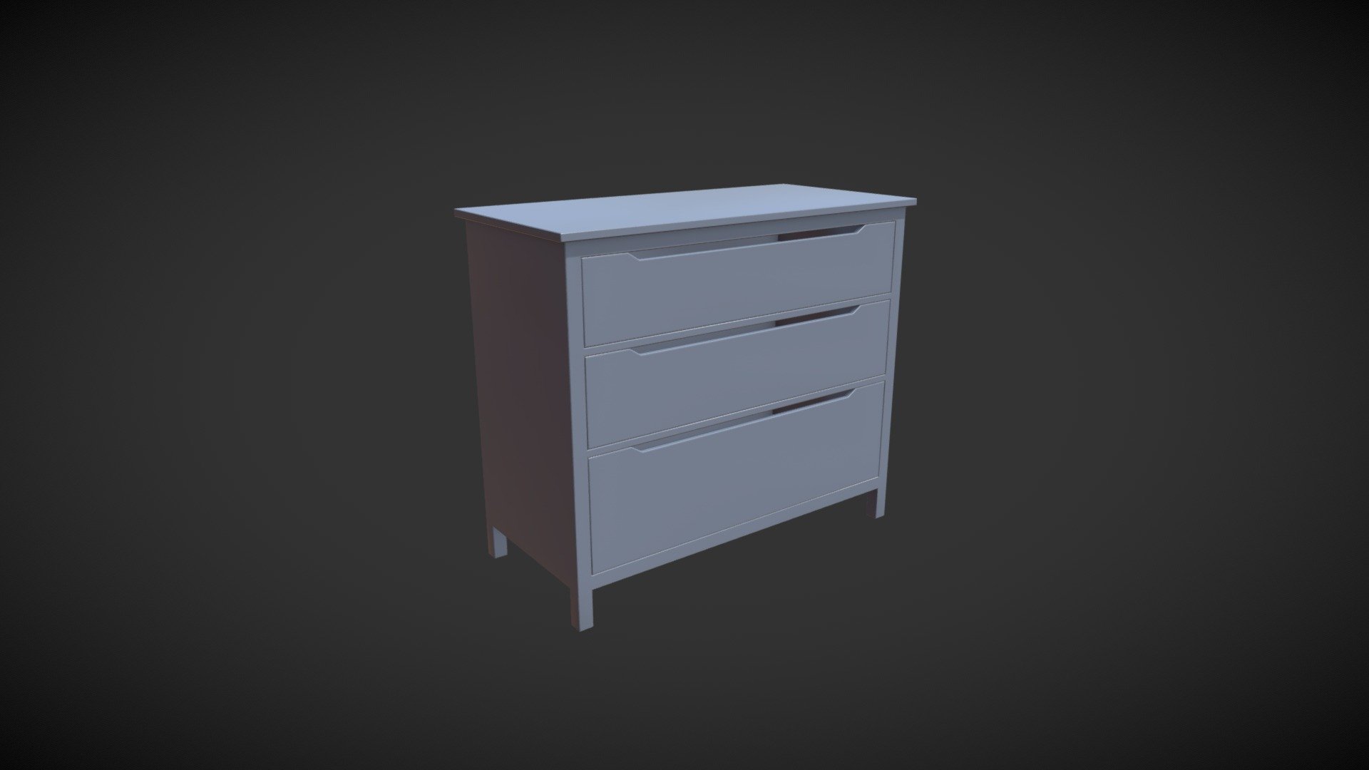 Commode - 3D model by JeremyPouillot [34e2a58] - Sketchfab