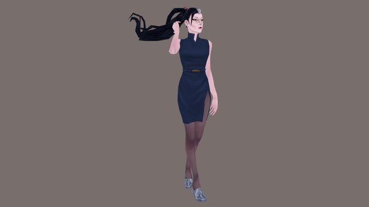 Character1- 'Teacher' [Unfinished] 3D Model