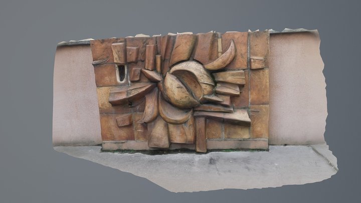 Kromeriz, Oskol , sculpture 3D Model