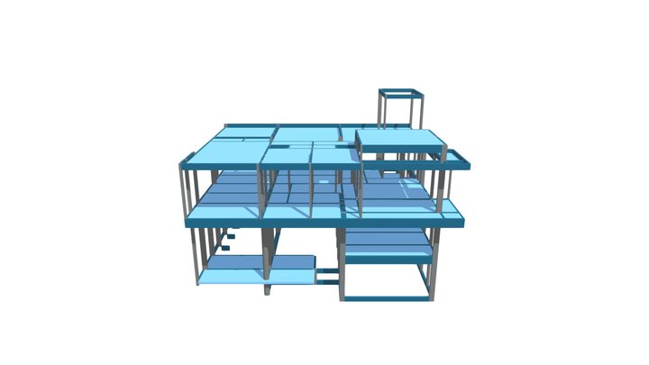 Estrutura ED - R1 3D Model