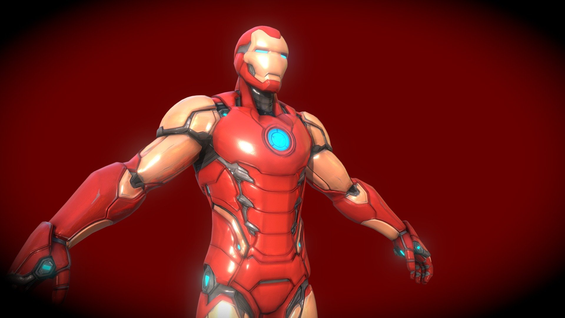 Iron Man - Fortnite BP Skin - Fortnite X Marvel - Download Free 3D model by SketchSupreme ...