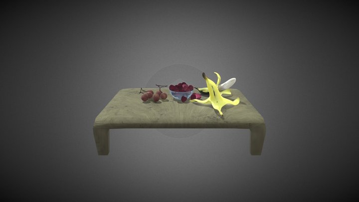 Organic Fruit Modelling 3D Model