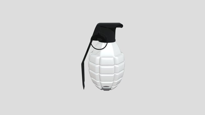 Glass grenade 3D Model