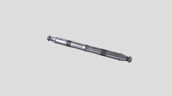 Darth Mauls Lightsaber 3D Model