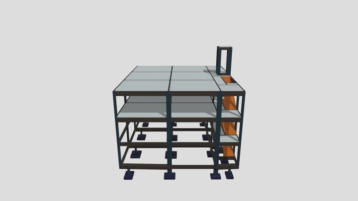 EDÍFICIO COMERCIAL ALPHAVILLE 3D Model