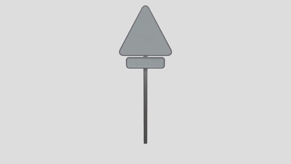 Road Sign Cow French Std A15a1