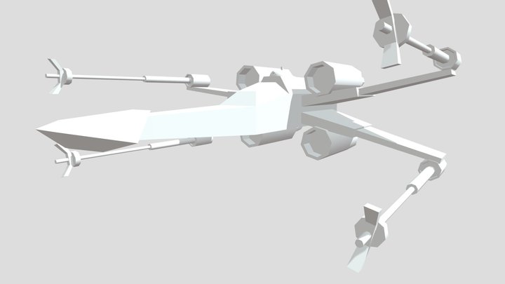 Xwing 3D Model