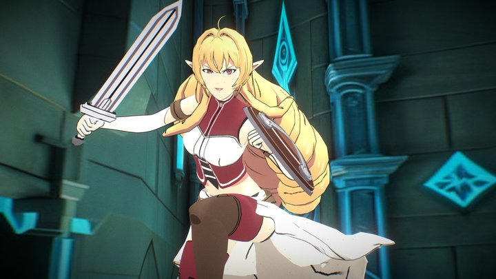 Elinalise Dragonroad - Mushoku Tensei 3D Model