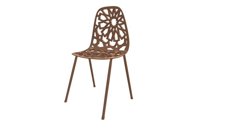 Moroccain Chair Design by Archi-service 3D Model