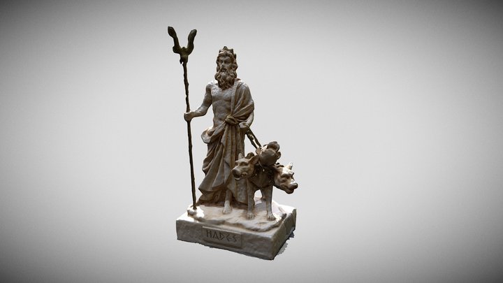 Hades the God of War 3D Model