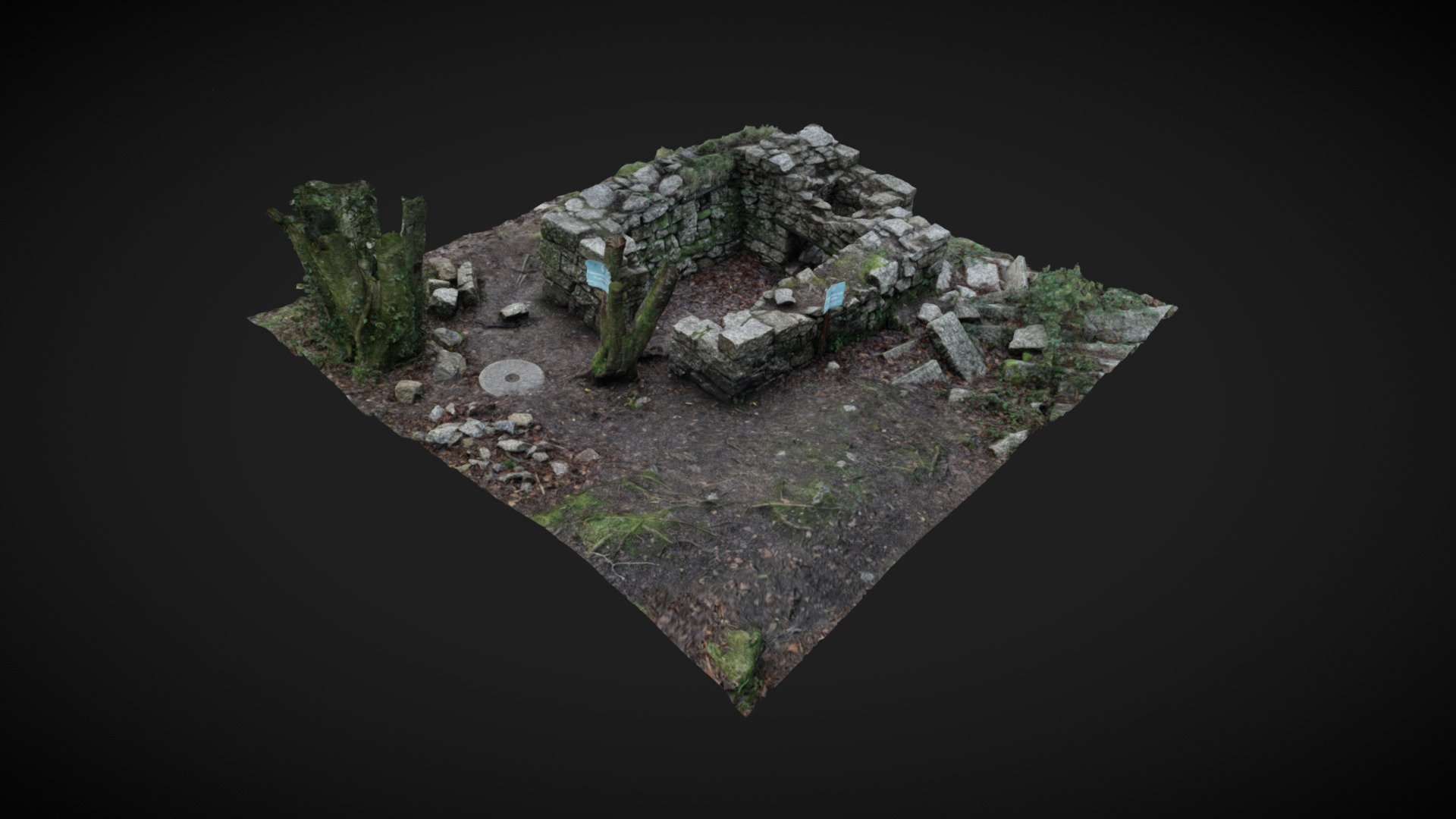 The Crib Hut Treffry Viaduct 3D model by 3deep [34e8a54] Sketchfab