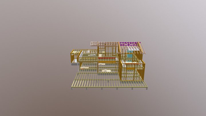 VILLA PATRICIA ET SERGE 3D Model