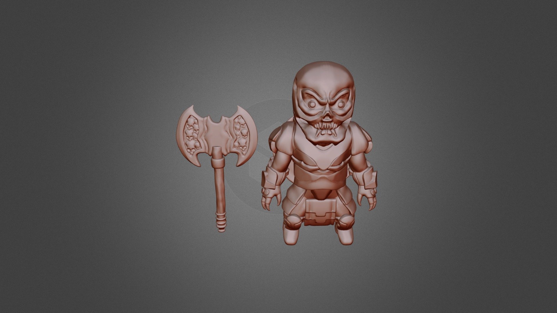 Skull Night - 3D model by prasanth_iyyappan [34e9c81] - Sketchfab