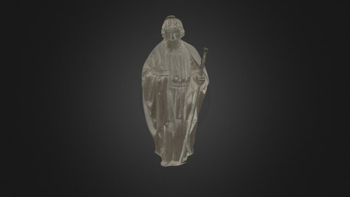 Magdeburg Tomb Figure 10 3D Model