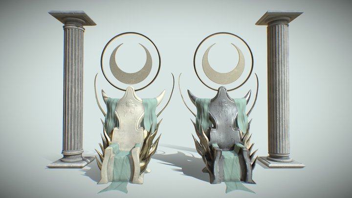 Throne of Sol 3D Model