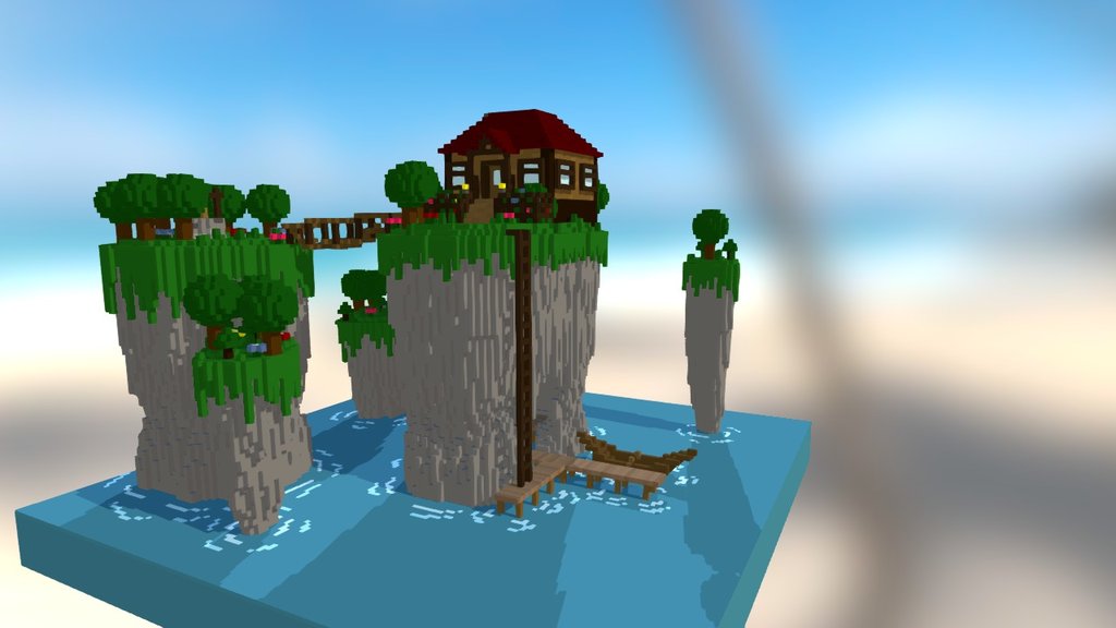Vox Islands - 3D model by SweRhae (@damegolden) [34ebce9] - Sketchfab