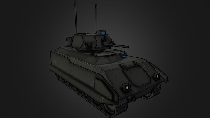 M2 Bradley 3D Model