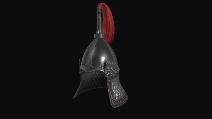 Procedural helmet test 10 – Modello 3D gratuito STL
