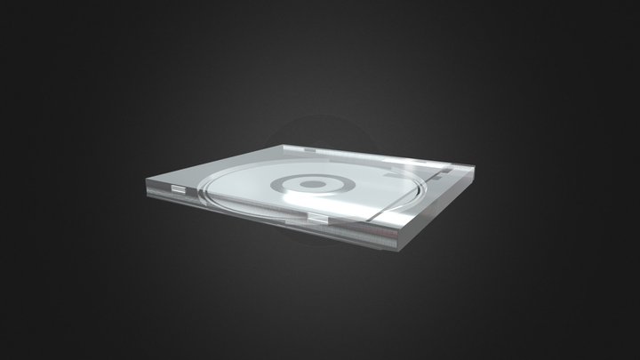 Disc with case 3D model 3D Model