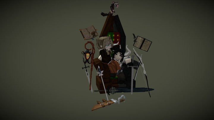 LaffikAndMifril 3D Model