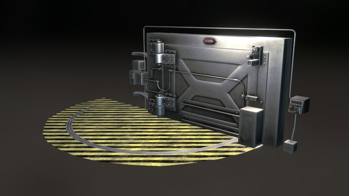 45T Dver D 3D Model