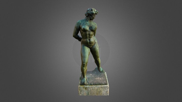 Action Enchainee by A. Maillol 3D Model