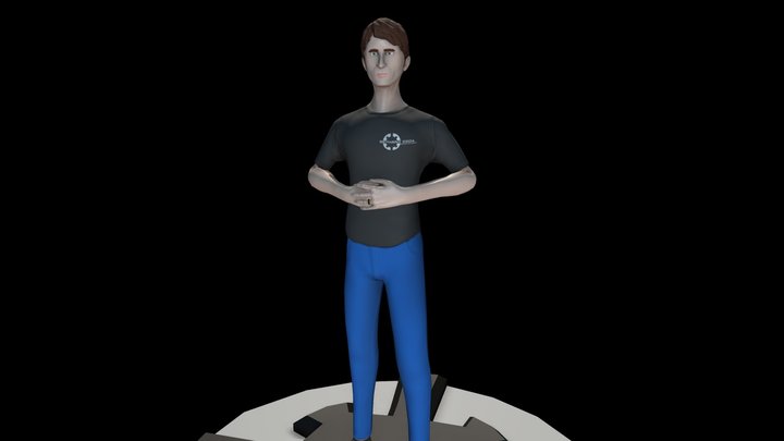 Rodd Toward: Independent Videogame Developer 3D Model