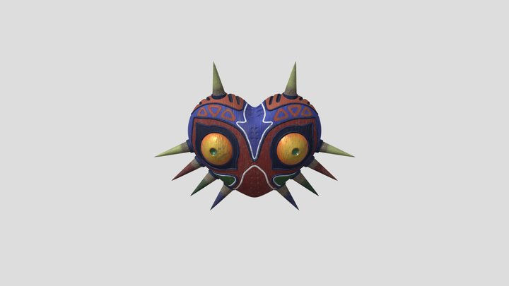 Cipriano_MajorasMask_HighPoly 3D Model