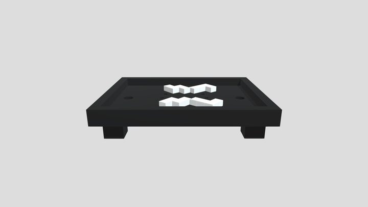Penny Hockey: GBS Tetris 3D Model