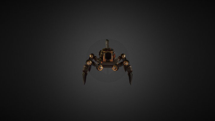 BBQ BOT 080 3D Model