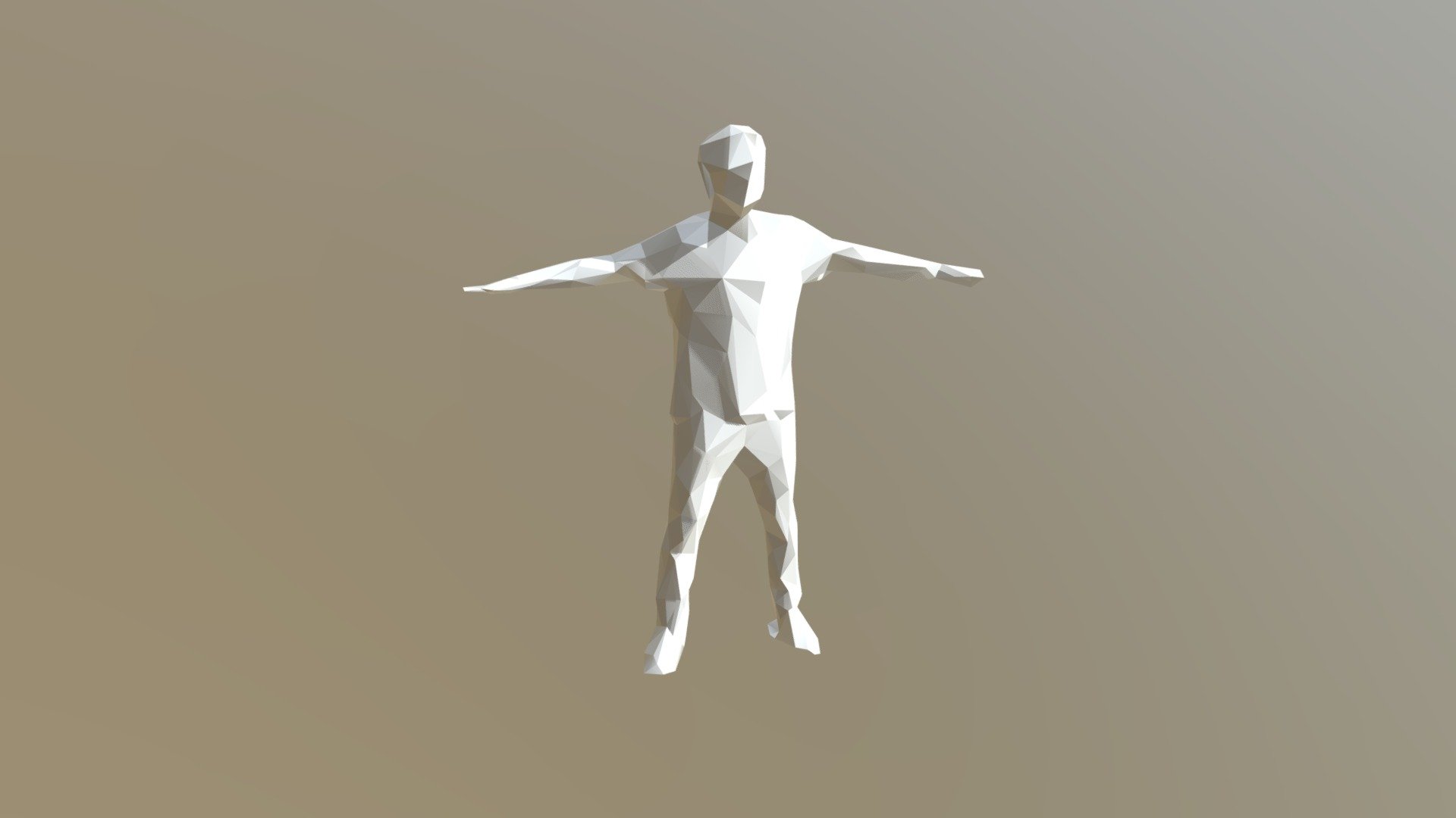 Lady Standing T-pose Character Free 3d Model - .Max, .Vray - Open3dModel