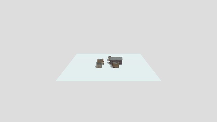 Old West 3D Model