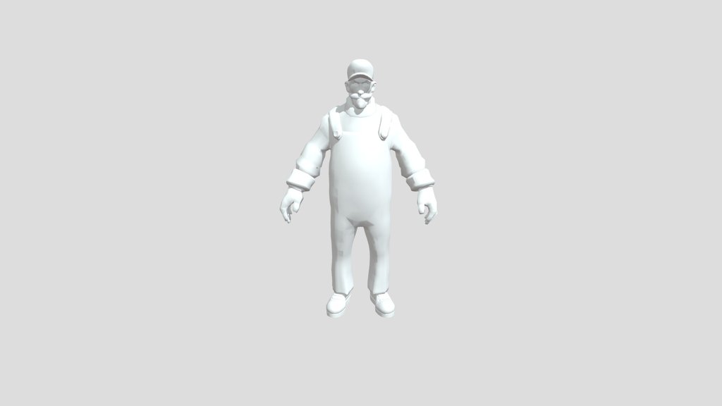 TF2 stylized Mario