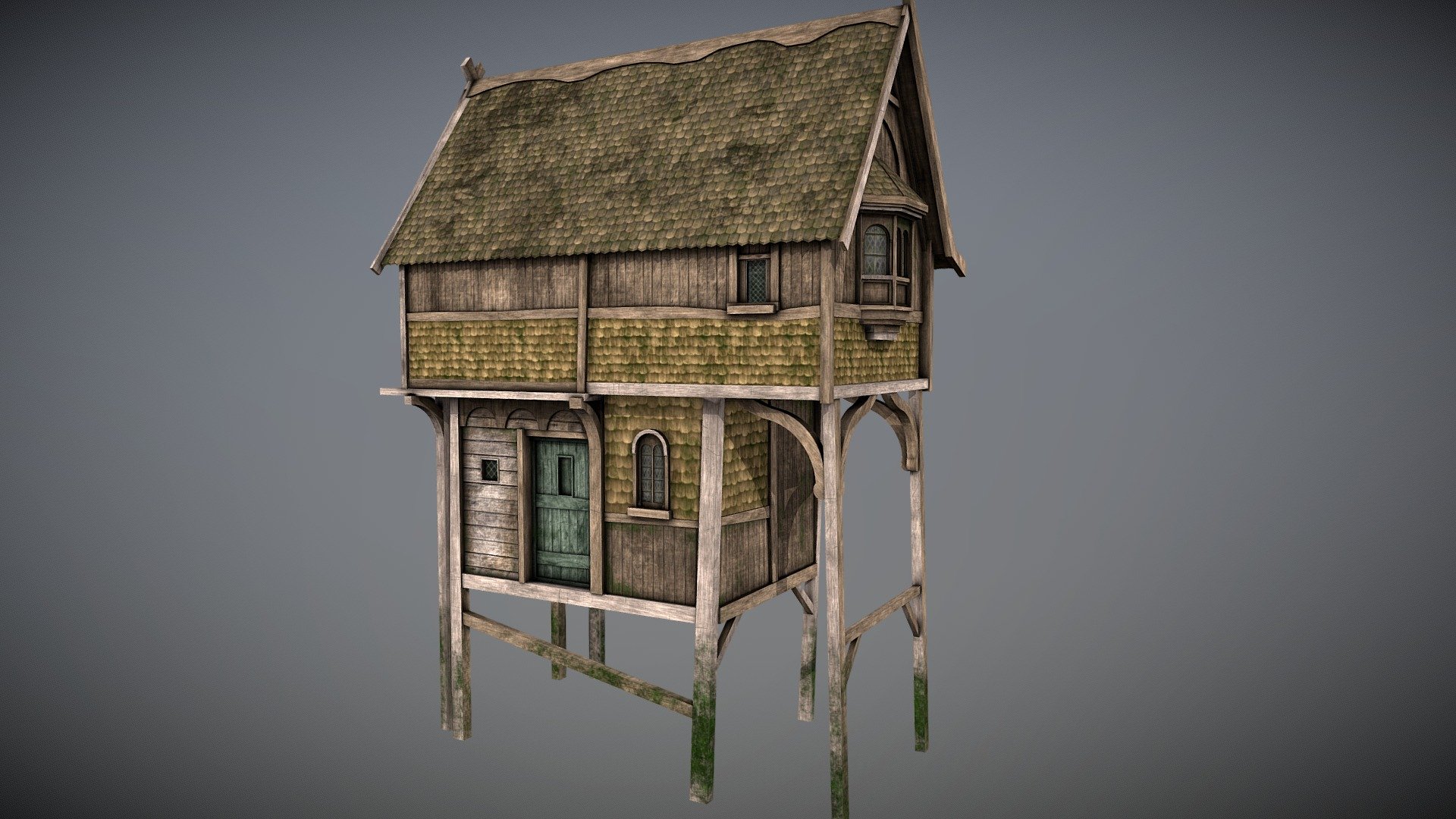 Medieval lake village - House 1