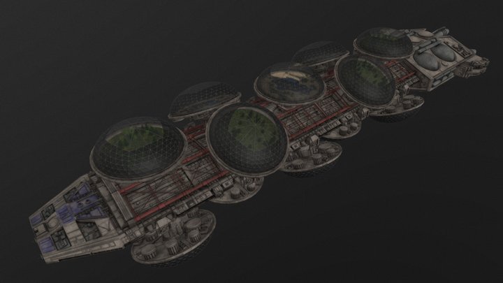 BSG | Botanical Cruiser 3D Model