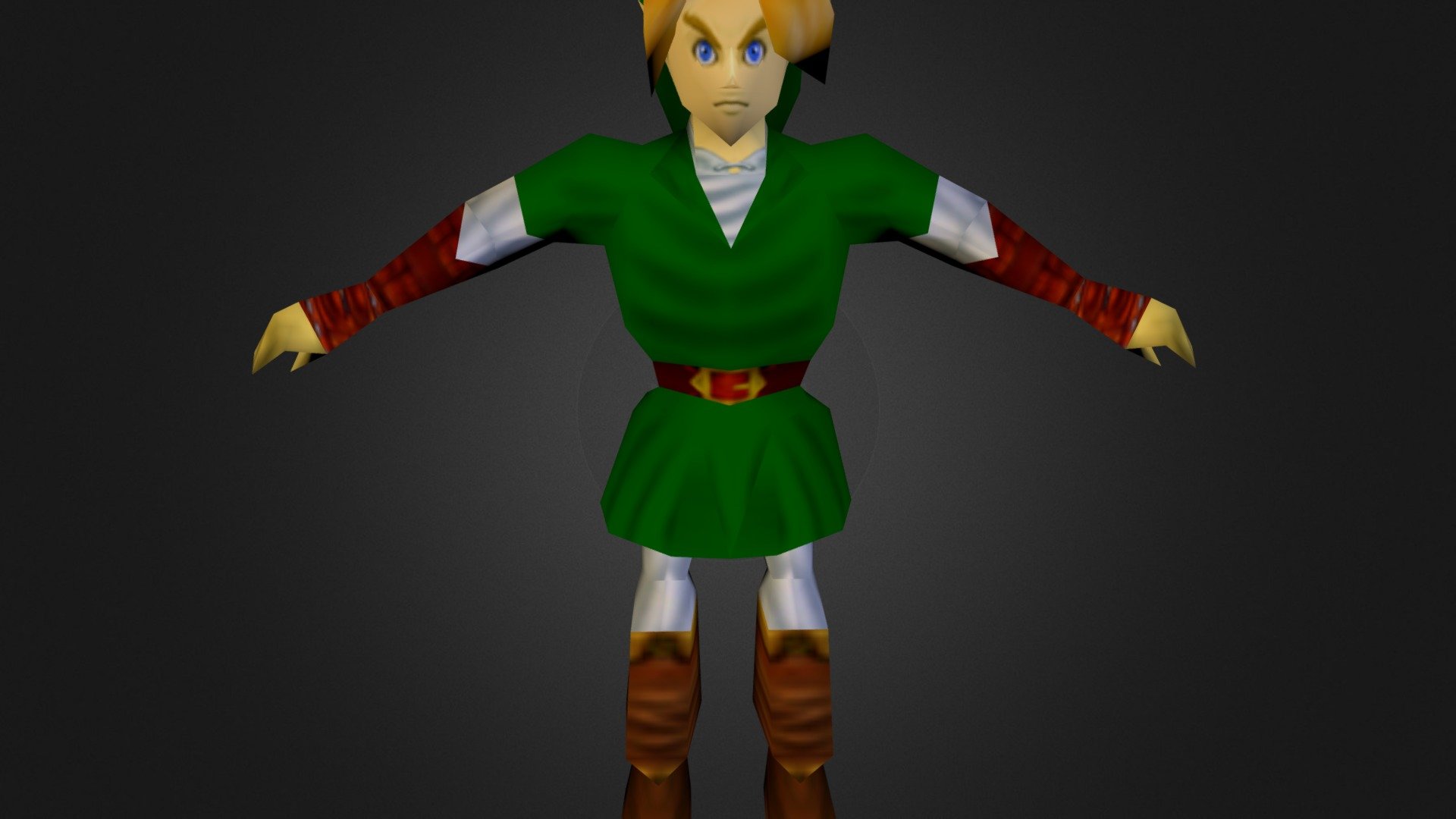 Ocarina Of Time Link Download Free 3D Model By Projectmgame, 40% OFF