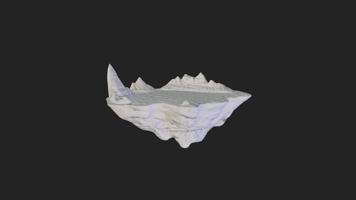 floating land - v3 3D Model