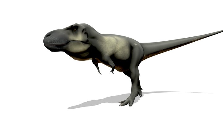 The Rex Walks – Kostenloses 3D-Modell STL