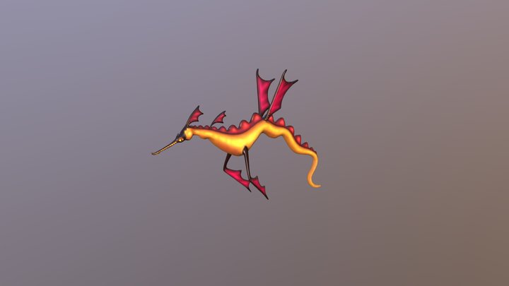 Sea Dragon 3D Model