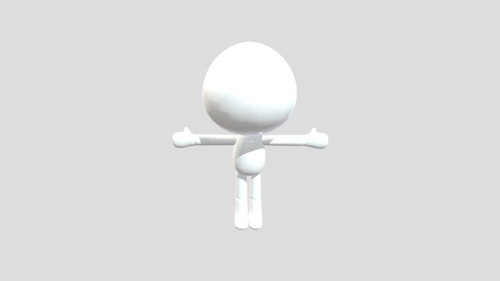 empty-dandys-world-oc-template 3D Model